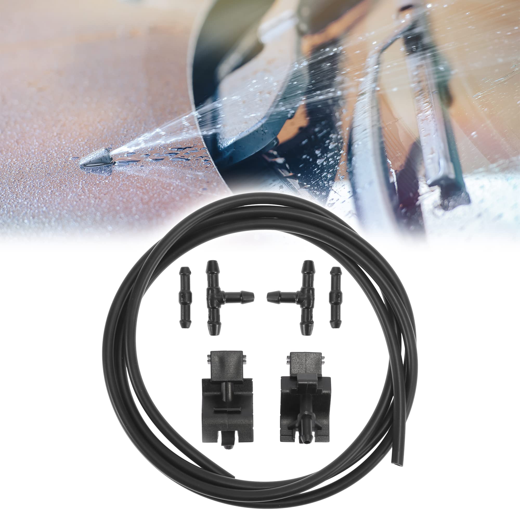 Amazon.co.jp: X AUTOHAUX フロントガラスウォッシャーノズル 2m